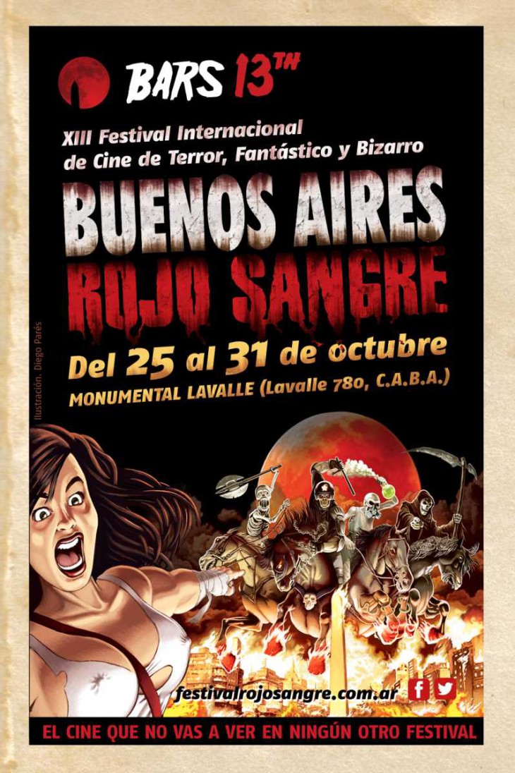 13 Edición Buenos Aires Rojos Sangre